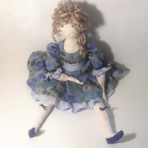 Rag doll sewing pattern Mimosa