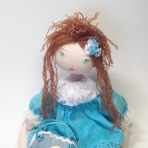 Rag doll sewing pattern Mimosa