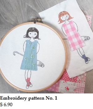 Embroidery pattern No. 1