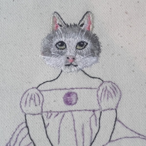 Rag doll sewing pattern Mimosa